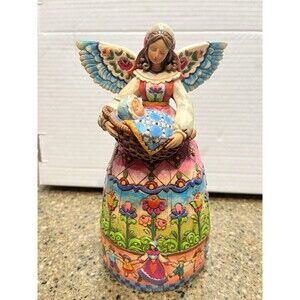 Jim Shore Heartwood Creek 2004 "Bountiful Angel" 9in Figurine
